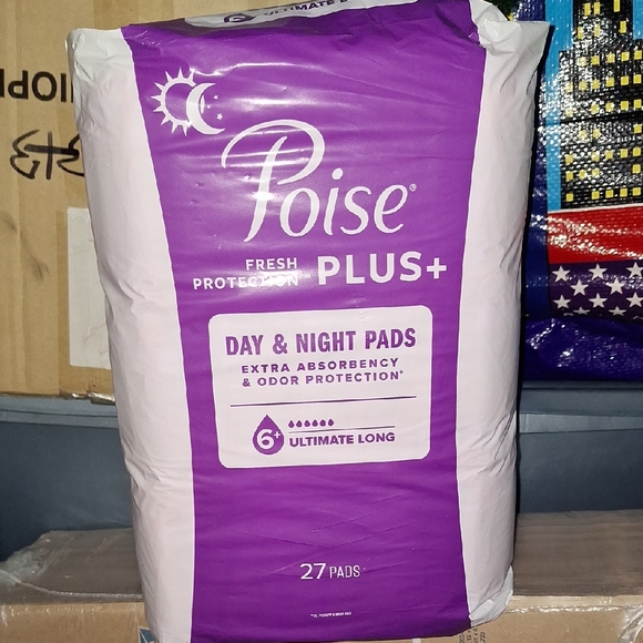 Poise Other - Poise Day & Night Pads - Purple